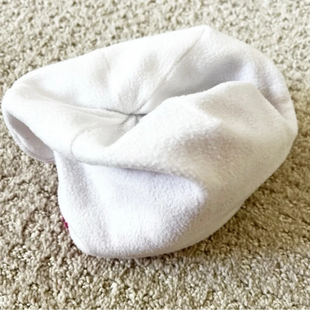Spyder Bitsy Rosie Hat Girls Beanie OS Pink Blue Flower Knit Fleece Fall Winter